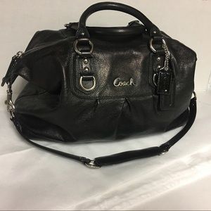 Coach Satchel Bag Black